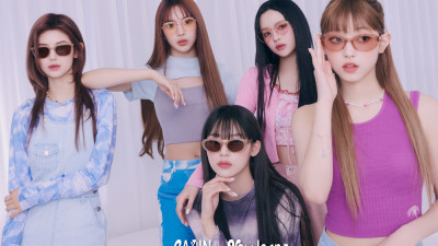 카린(CARIN) '뉴진스'와 함께한 선글라스 화보 공개