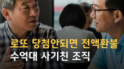 로또로도 사기가 가능한 나라 대한민국 대단하다 대단해