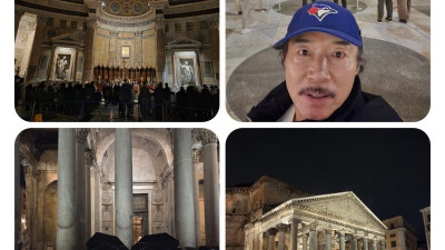 총연출 감독으로 유명한 김현용감독 유럽 투어중 2019 미스트롯1 미국 5개도시 투어 총감독이다