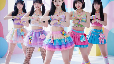 스위티즈 5인조 걸그룹 부릉 부릉