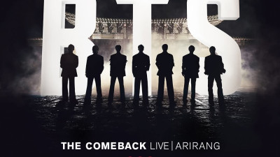 『방탄소년단 컴백 라이브 | 아리랑』  【3월 21일 20:00】  넷플릭스 월드와이드 라이브 스트리밍!