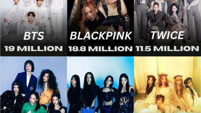 Top K-pop Artists on Apple Music Global 