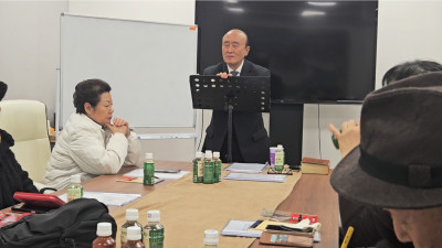 성경사관학교 입학식 열려 신도림테크노마트 4층 이종찬 목사님 설교와 박종국 회장 사회로