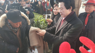 이런 선행베푸는 사람 또 있을까? 허경영의 오랜 선행 훈훈한 모습보여